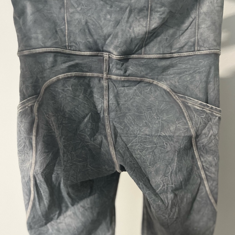 Lululemon fast and free ice dye gray 10 inch shorts